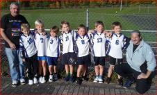 Mini-Handballer bei der Geisterstunde in Wolfschlugen