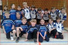 Mini-Handballer mit zwei Mannschaften beim CVJM Plochingen