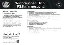 FSJ auf dem Berg: Wir brauchen dich!