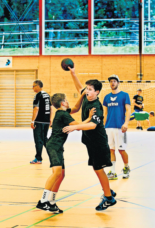 Die Sporthalle bietet optimale Trainingsbedingungen für alle Altersklassen. Foto: Horst Rudel
