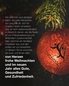 Weihnachtsgrüße vom Berg
