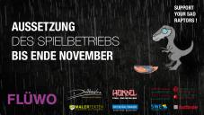 Aussetzung des Spielbetriebs bis Ende November
