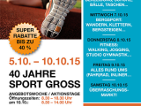 Jubiläumswoche: 40 Jahre Sport Gross